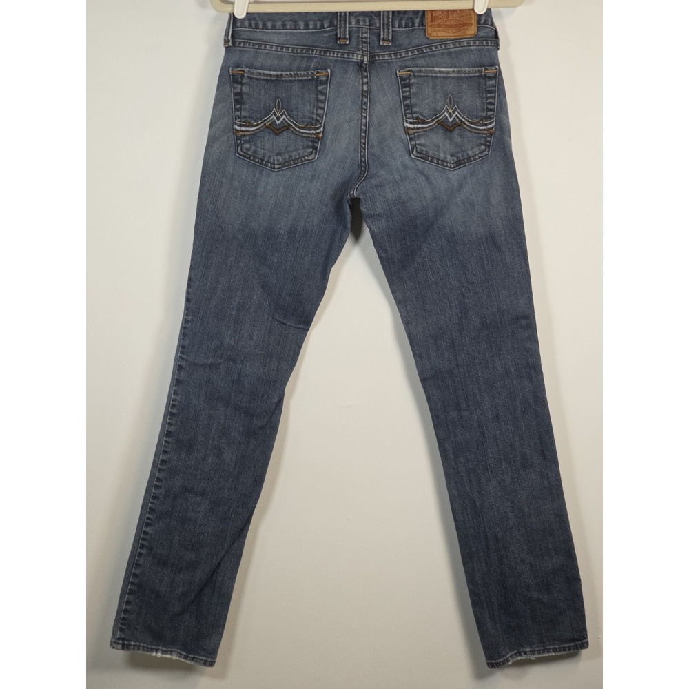 Lucky Brand Jeans Womens 6 Gene Montesano 6 Bronx Lola Straight Blue Y2K - Picture 1 of 13